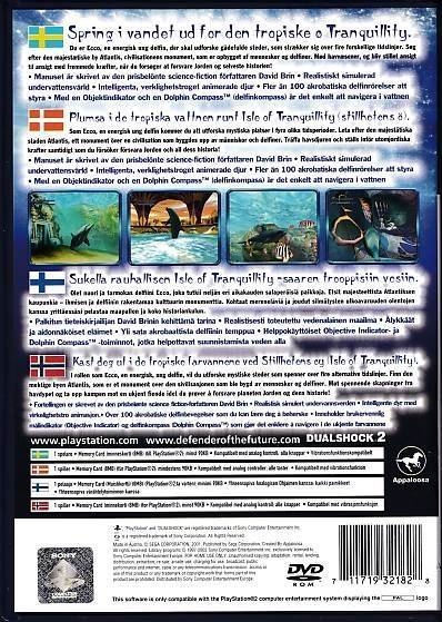 Ecco the Dolphin Defender of the Future - PS2 (B Grade) (Genbrug)